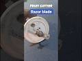 Homemade Mini fruit Cutter Using 775 DC Motor | Educational Purpose Only #shorts