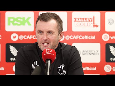 Nathan Jones' first press conference as Charlton Manager - YouTube