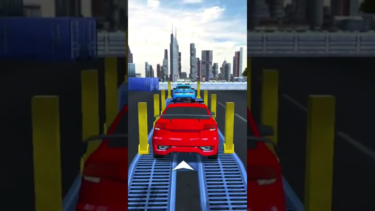 police car | police cat transporter | cargo police car | police car driving | police