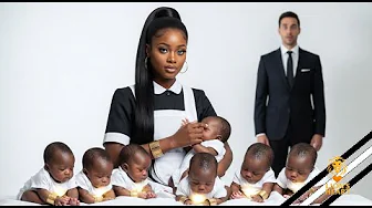 7 twin babies wore an ancient bracelet — and the billionaire’s black maid revealed a shocking truth