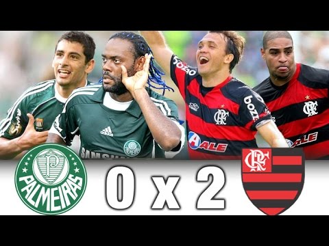 Palmeiras 0 x 2 Flamengo * Brasileiro 2009 * Melhores Momentos