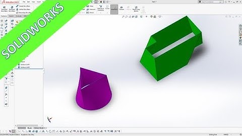 Loft - Connectors - SolidWork 2019 Training - Surfaces