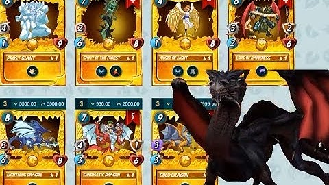 Steem Monsters New Site & Stats- Packs & Gold Foils!