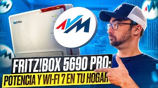 Fritzbox 5690 Pro Potencia Y Wi-Fi 7 En Tu Hogar