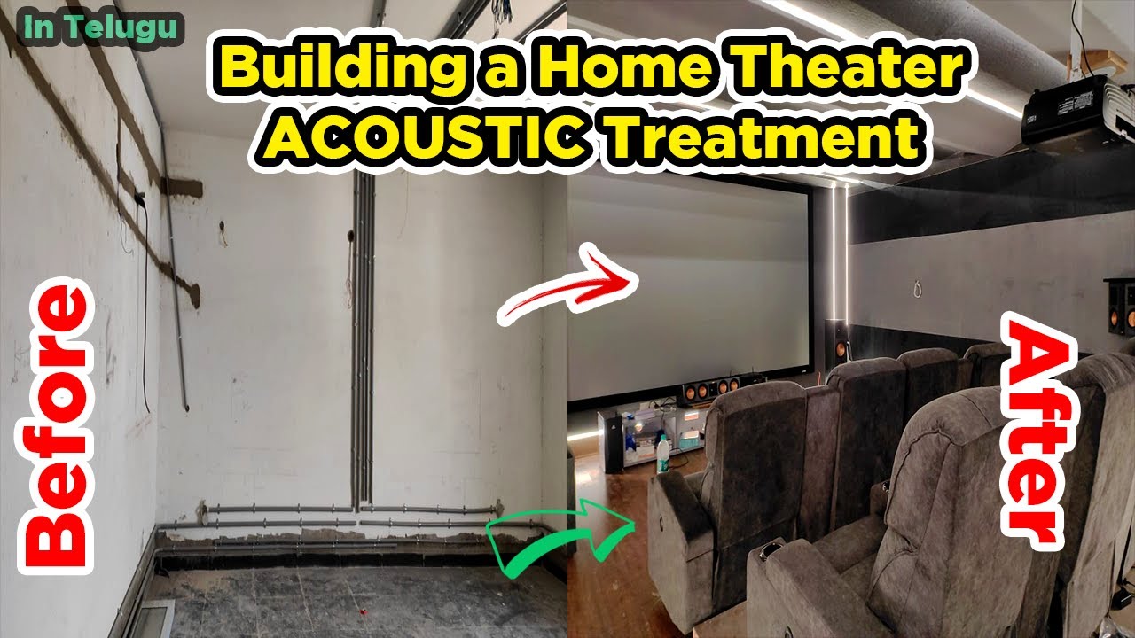 Building a home theater Acoustic work How to do acoustic treatment