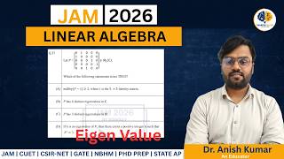 IIT JAM 2026 Linear Algebra Solution || Eigen Values|| Que-37
