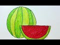 Watermelon drawing realistic watermelon drawing black draw watermelon fruit