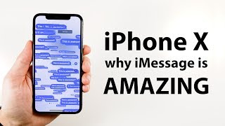 Imessage on the iphone x is definitely an incredible messaging app.
especially with new features found and ios 11. but it good enough for
...