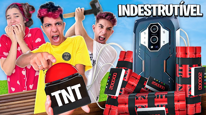 QUEBREI O CELULAR INDESTRUTÍVEL *Me arrependi ?