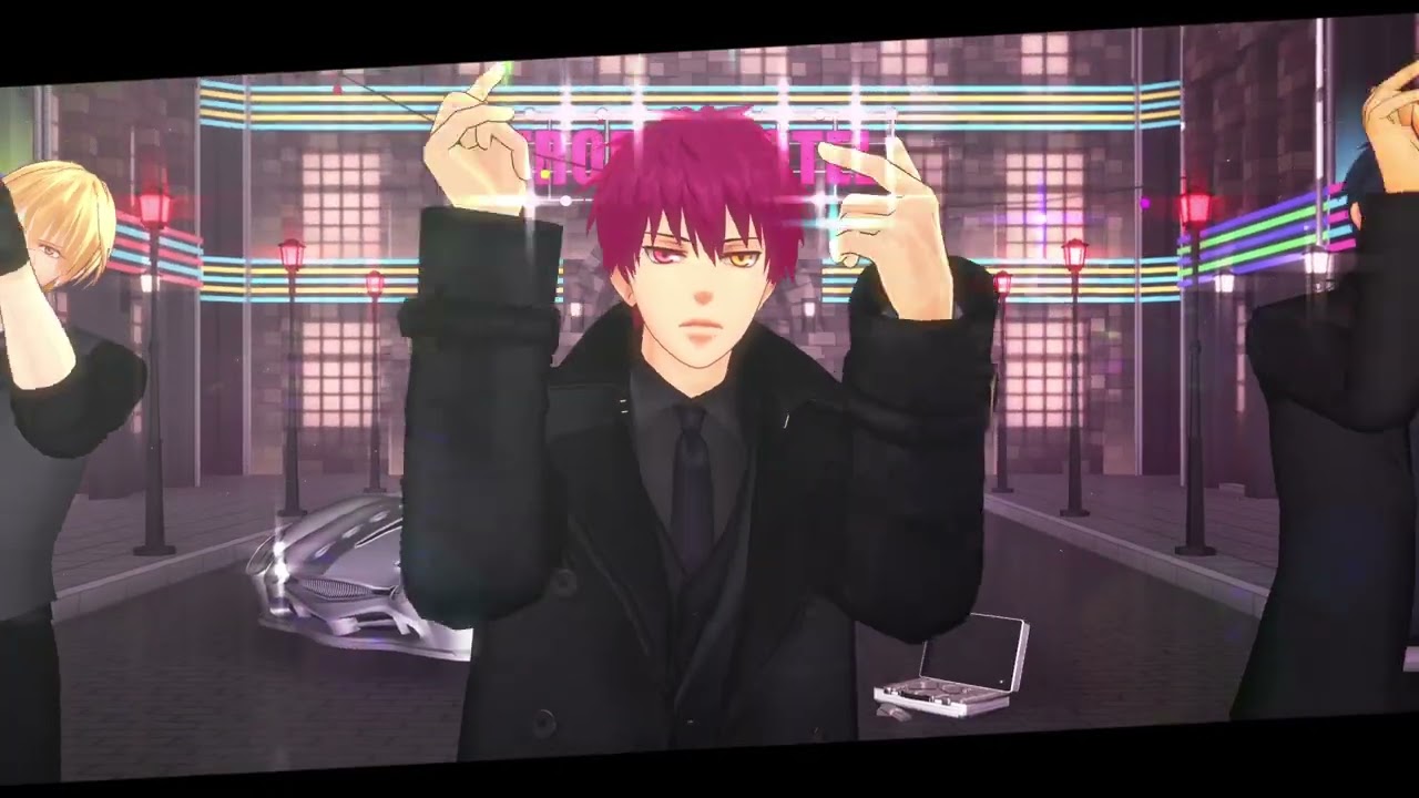 【MMD黒バス】ヒアソビ【赤司黄瀬青峰マフィアVer.】