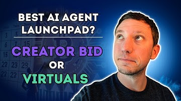 Best Crypto AI Agent Launchpad: Virtuals or Creator Bid?