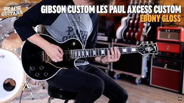 Gibson Les Paul Axcess Custom w/ Ebony Fingerboard Floyd Rose Gloss
