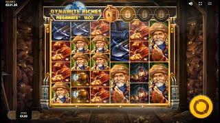 Dynamite Riches Megaways Slot RTP 95.70% (Red Tiger Gaming)- Golden Wilds, Big Win & TNT Feature screenshot 4