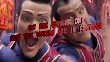 We Are Number One but the vocals are in reverse [RIP Stefan Karl]