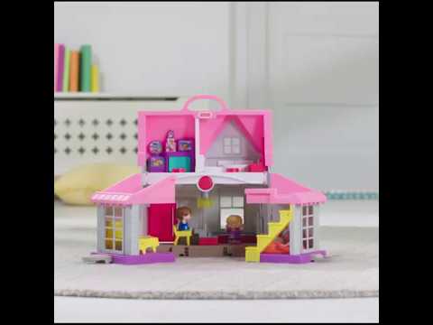 Fisher-Price Little People Big Helpers Home Pink for sale online 