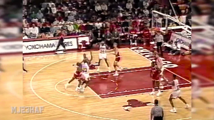 Michael Jordan Dominates Olajuwon and The Rockets! (1992.01.25)