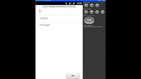 How to distribute LinearLayout Weight in android 191