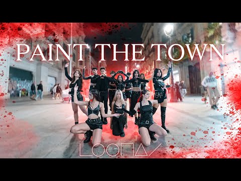 KPOP IN PUBLIC LOONA 이달의소녀 PTT Paint The Town Dance Cover By PrettyG From Barcelona