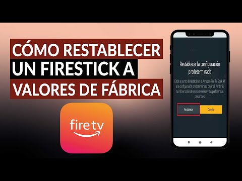 Cómo restablecer un FIRESTICK a valores de fábrica desde una computadora