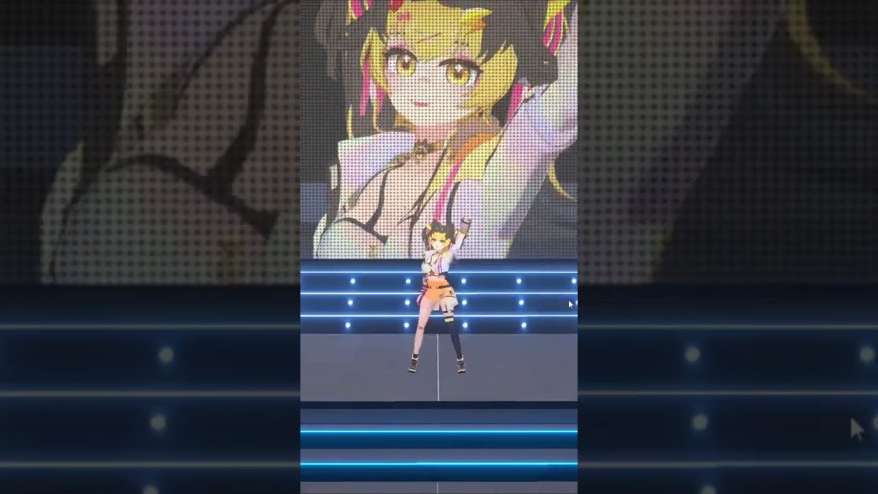 【精華】 3D LIVE ボルテッカー 【KoShiNa】#pvevtuber #vtuber #3dlive #vroid #shorts | MYViki