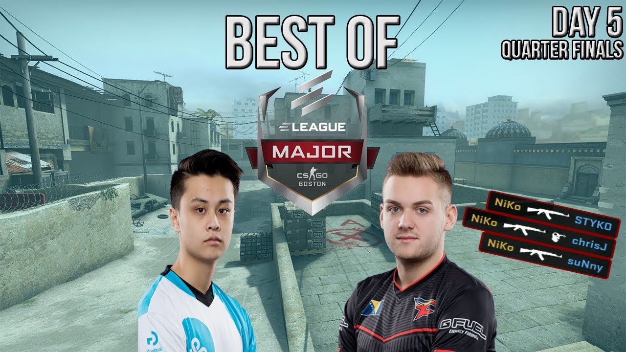 CS:GO - BEST OF ELEAGUE Major 2018 Day 5 (Quarter Finals) - YouTube