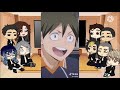 Haikyuu reacts to TikToks Part 16- Gacha Club {Past 3rd and 2nd years react to 1st years}