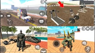 Famous Finally New DJ Pick up +GYM PROP Cheat Code in Indian Bike Driving 3D 🤯🔥|| Bat-Man Character || Net Worth