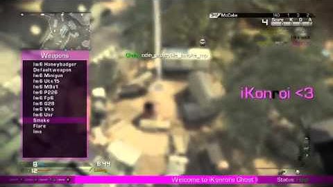 Call of Duty Ghosts iKonroi TU6 All Client Mod Menu  Buy Now