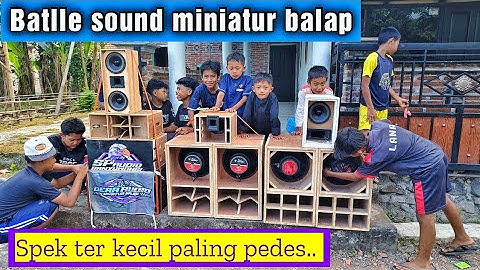 Grebeg cek sound bareng miniatur sound system pelajar