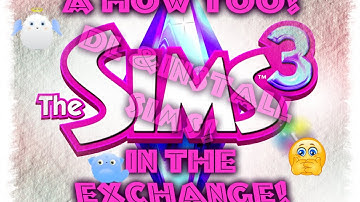 Sims 3 ~ Exchange Walkthrough - How To - Upload Sims!