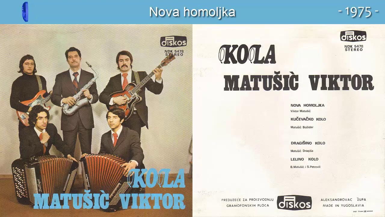 Viktor Matusic - Nova homoljka - (Audio 1975)