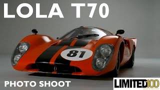 Lola T70 Photography Shoot for Limited 100 | Creative Photo Studio Behind The Scenes