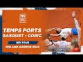 Richard gasquet vs borna coric  temps forts  rolandgarros 2024  fft