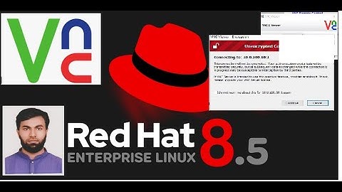 Install VNC in RHEL 8.5