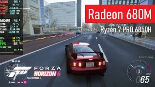 Forza Horizon 6 | Radeon 680M (8GB VRAM allocated) | Ryzen 7 PRO 6850H