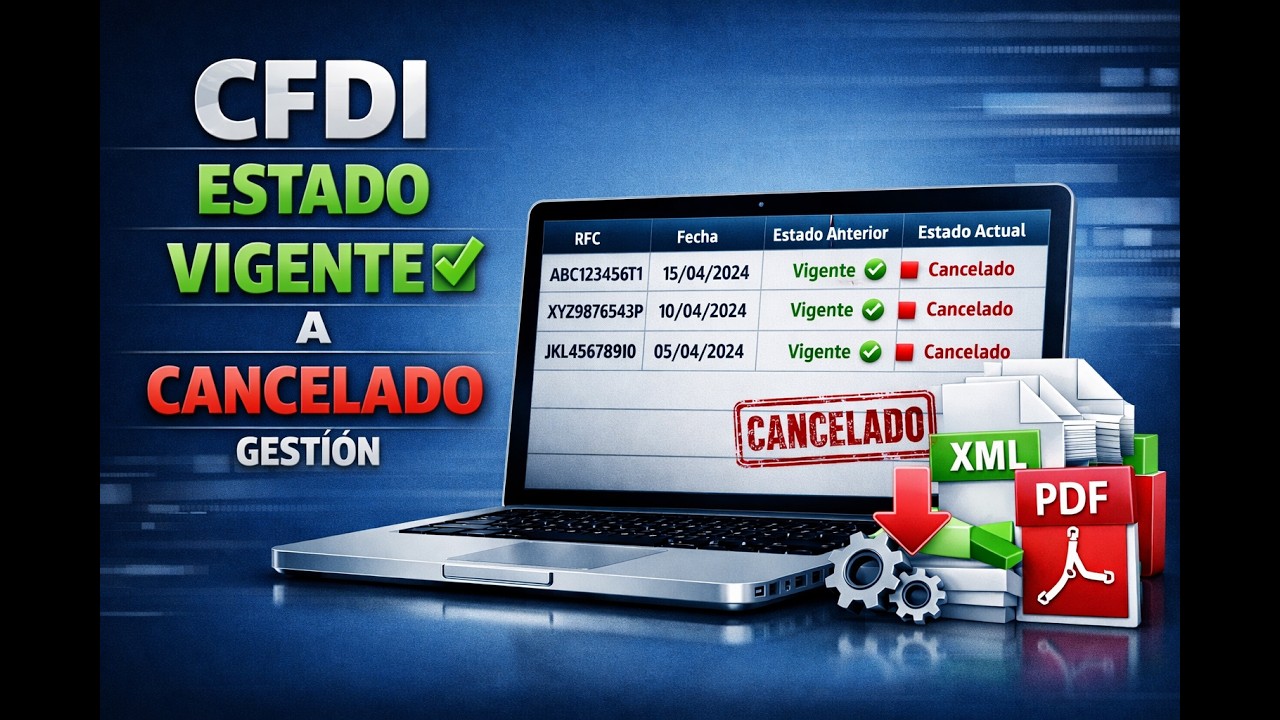 CFDI con cambio en el estado