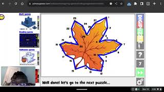 My 672nd Gaming Video???: Thanksgiving Dot to Dot Puzzle??⚫?