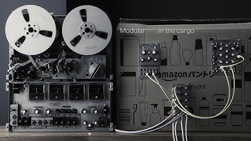 Modular in the cargo / Eurorack + 4TR Tape Ambient / MATHS Tides Rings Ensemble Oscillator Volca