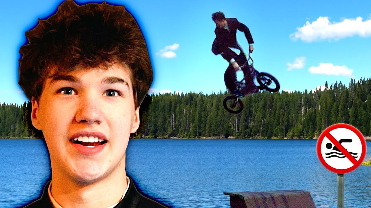 Never Jump a Bike into Freezing Waters!