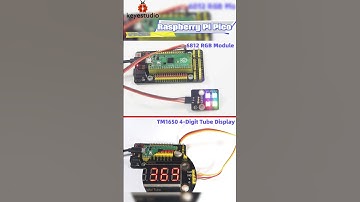#shorts Continue to expand the Raspberry Pi Pico shield 💡#keyestudio #raspberrypi #stem #kits #diy