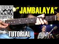 Como tocar "Jambalaya" Creedence/John Fogerty Tutorial Guitarra Country acordes rasgueo y Solos