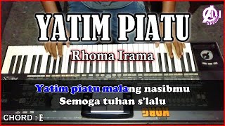 YATIM PIATU - Rhoma irama - Karaoke dangdut Korg pa3x (Lirik&Chord)