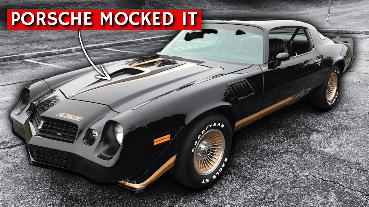 Компания Porsche высмеивала этот маслкар с 