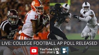 College Football AP Poll: Top 25 Teams Released