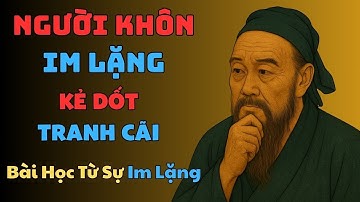 Người Khôn Im Lặng – Kẻ Dốt Tranh Cãi: Bài Học Từ Sự Im Lặng