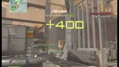 EPIC MULTI KILL IN MW3!!!!!!!!