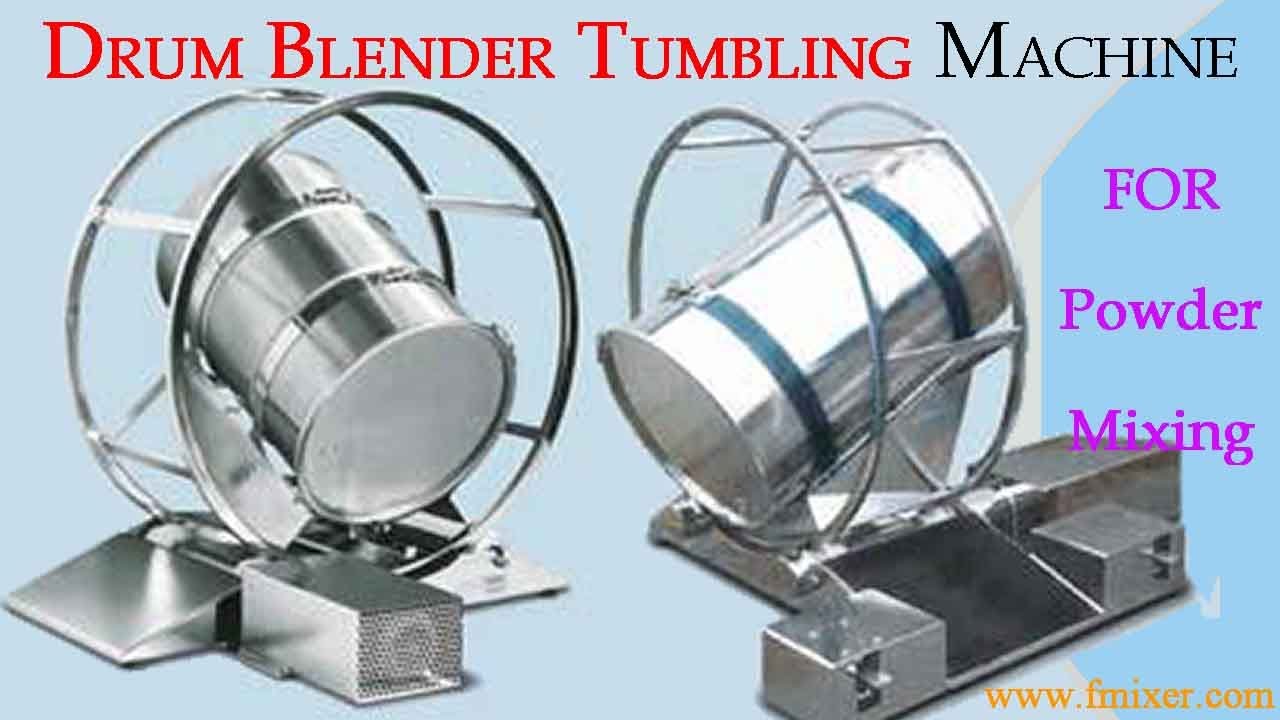 Drum Mixer Blender in USA (Barrel Blender, Powder Mixing & Blending  Equipment)