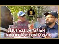 No sign of any Trinity in Bible | Hashim vs Christians | Speakers Corner