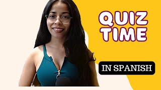 QUIZ TIME IN SPANISH #easyspanish #learnspanish #spanish #quiztime #grammar