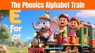 🚂 The Phonics Alphabet Train | ABC Song for Kids | Learn Letter Sounds A to Z 🎶✨